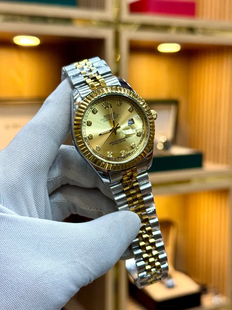 Rolex two tone date just