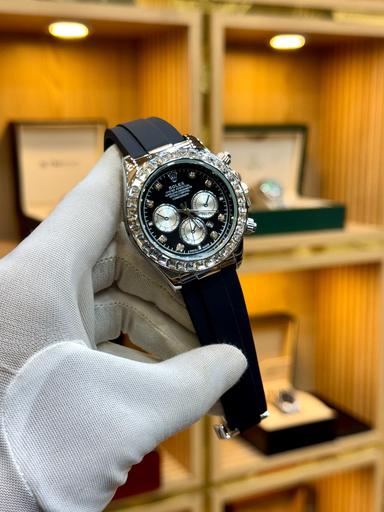 Rolex stone in silicone straps