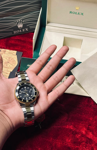 Rolex submariner two tone